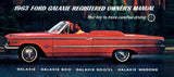1963 Ford Galaxie Owner's Manual - COLOR
