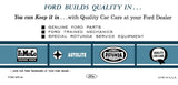 1966 Ford Car Owner's Manual - COLOR