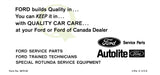 1968 Ford Car Owner's Manual - COLOR