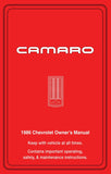1986 Camaro Owner's Manual