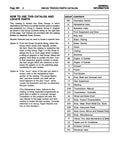 1984 - 1985 Dodge LD Truck, Ramcharger & Van Parts Catalog