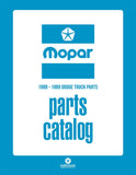 1988 - 1989 Dodge LD Truck, Ramcharger & Van Parts Catalog