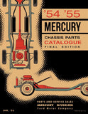 1954 - 1955 Mercury Chassis Parts Catalog