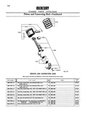 1954 - 1955 Mercury Chassis Parts Catalog