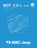 1984 - 1986 Jeep MOT 2.8L (V-6) Engine Overhaul Manual