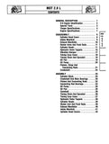 1984 - 1986 Jeep MOT 2.8L (V-6) Engine Overhaul Manual