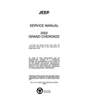 2002 Jeep Grand Cherokee Service Manual