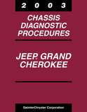 2003 Jeep Grand Cherokee Chassis Diagnostic Procedures Manual