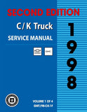1998 Chevrolet & GMC C-K Truck Service Manual