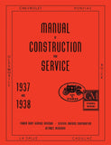 1937 - 1938 Fisher Body Shop Manual