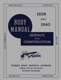 1939 - 1940 Fisher Body Shop Manual