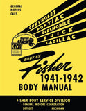 1941 - 1942 Fisher Body Manual - Chevy, Pontiac, Oldsmobile, Buick, Cadillac