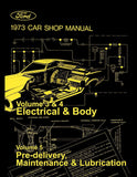 1973 Ford / Lincoln / Mercury Shop Manual - 5 Volumes