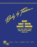 1941 - 1942 Fisher Body Sheet Metal Service Manual