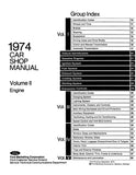 1974 Ford / Lincoln / Mercury Shop Manual - 5 Volumes