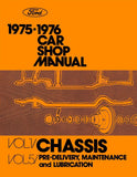 1975 - 1976 Ford / Lincoln / Mercury Shop Manual - 5 Volumes