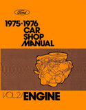 1975 - 1976 Ford / Lincoln / Mercury Shop Manual - 5 Volumes