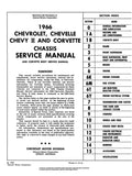 1966 Chevrolet Chassis Service Manual (Licensed High Quality Reproduction)