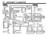 1990 Ford Mustang Electrical & Vacuum Troubleshooting Manual