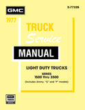 1977 GMC Truck 1500-3500 Service Manual
