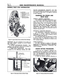 1955 GMC Truck Maintenance Manual 100 - 500 Models