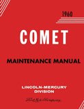 1960 Mercury Comet Maintenance Manual