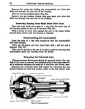 1927 - 1928 Chevrolet Car & Truck Repair Shop Manual
