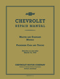 1933 Chevrolet Shop Manual
