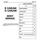 1988 Chevrolet Monte Carlo, Caprice Chassis & Body Service Manual