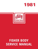 1981 Fisher Body Service Manual