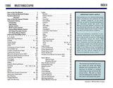 1986 Ford Mustang Capri Electrical Vacuum Troubleshooting Manual - COLOR