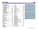 1987 Ford Mustang Electrical Vacuum Troubleshooting Manual - COLOR