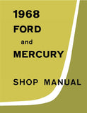 1968 Ford and Mercury Shop Manual