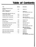 1987 Ford Car Shop Manual Update Supplement
