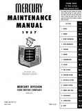 1957 Mercury Maintenance Manual