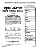 1964 Chrysler and Imperial Service Manual
