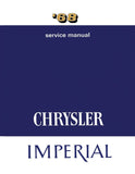 1968 Chrysler Imperial Service Manual
