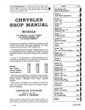 1954 Chrysler Shop Manual