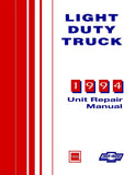 1994 Chevrolet & GMC LD Truck Unit Repair Manual