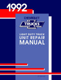 1992 Chevrolet LD Truck Unit Repair Manual