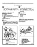 1992 Chevrolet S-10 Models Truck Service Manual