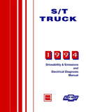 1994 Chevrolet & GMC S/T Driveability, Emissions and Electrical Diagnosis Manual