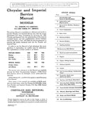 1960 Chrysler Imperial Service Manual