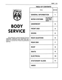 1986 Pontiac Fiero Service Manual