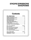 1989 Ford Car / Truck Emissions Diagnosis Shop Manual