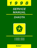 1998 Dodge Dakota Truck Shop Manual