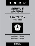 1999 Dodge Ram 1500-3500 Truck Shop Manual