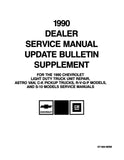1990 Chevrolet Trucks C/K Pickup Service Manual