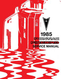 1985 Pontiac Firebird Service Manual