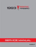 1993 Pontiac Firebird Service Manual